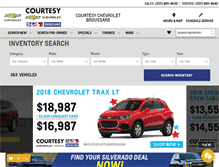 Tablet Screenshot of courtesybroussard.com
